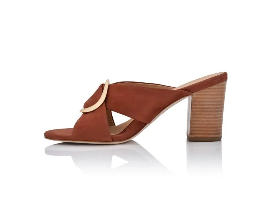 Cadence Redwood Nubuck by Joan Oloff Shoes