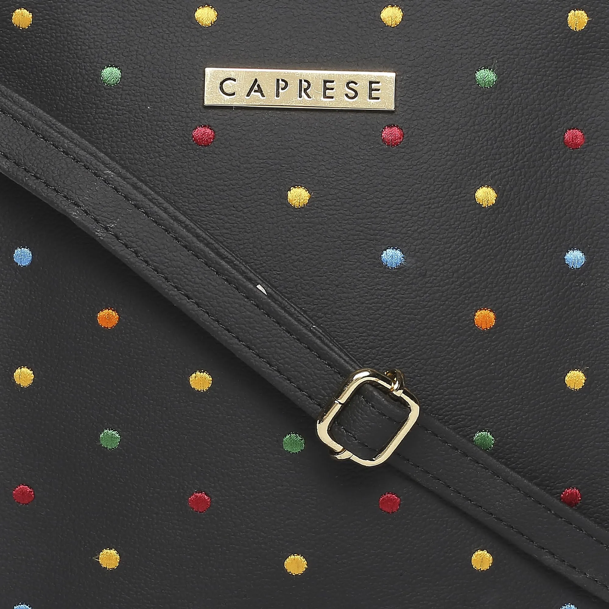 Caprese womens POPSICLE CB Medium BLACK Crossbody