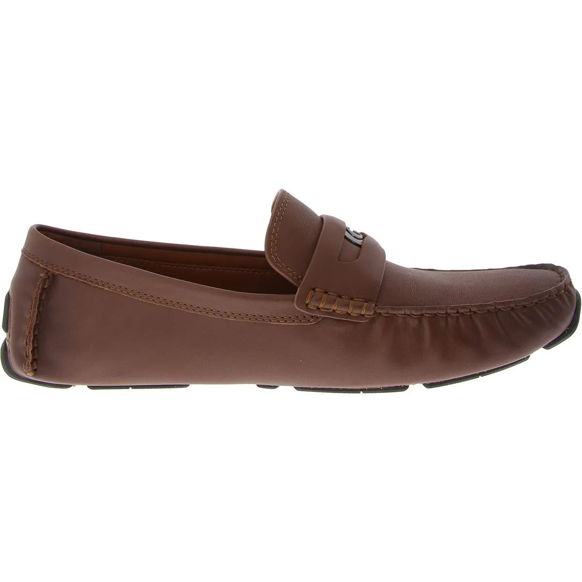 Coach Mens Leather Driving Loafers