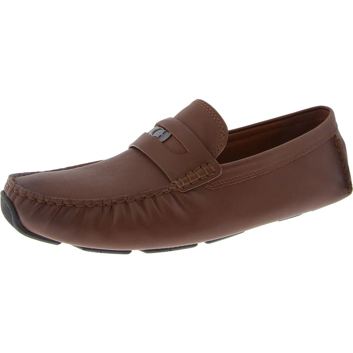 Coach Mens Leather Driving Loafers