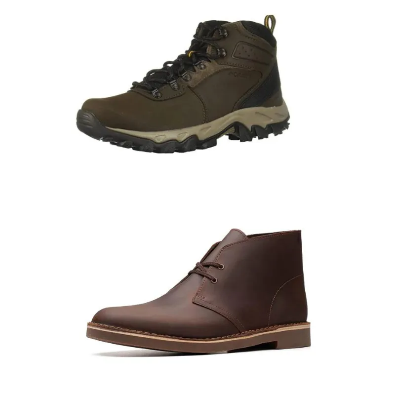 Columbia and Clarks Men's Boots On Sale