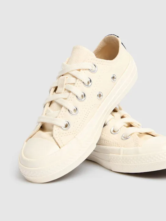 Comme des Garçons Play   Play Converse cotton low sneakers 