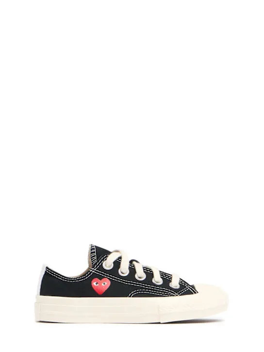 Comme des Garçons Play   Play Converse cotton low sneakers 