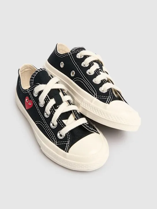 Comme des Garçons Play   Play Converse cotton low sneakers 