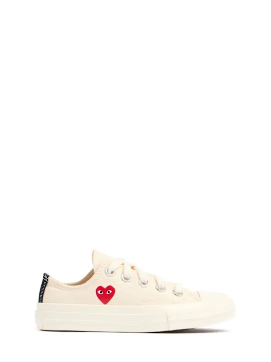 Comme des Garçons Play   Play Converse cotton low sneakers 