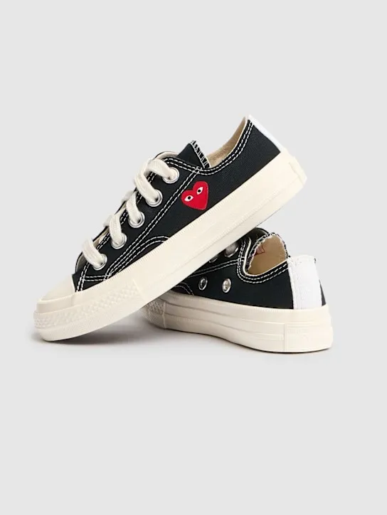 Comme des Garçons Play   Play Converse cotton low sneakers 