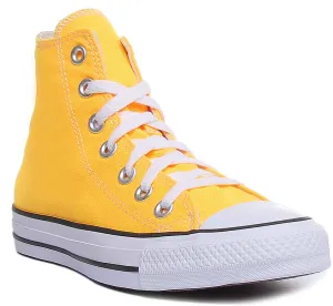 Converse 167236C CT All Star Hi Trainer In Orange For Women