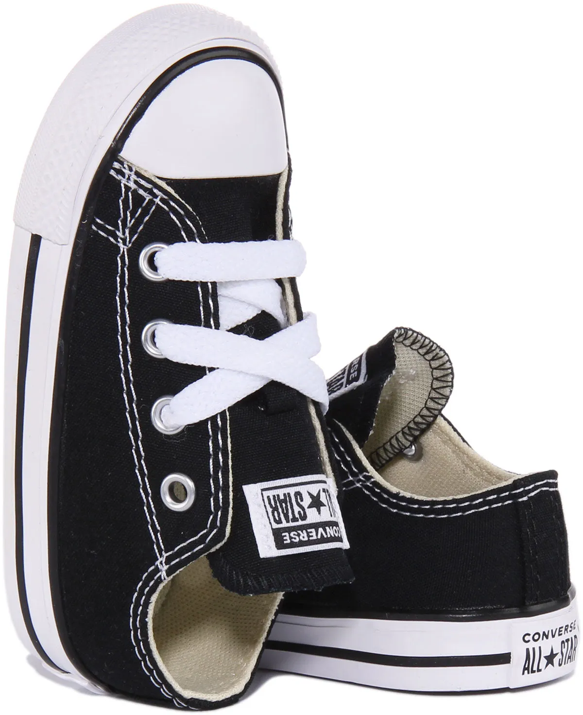 Converse All Star Ox Core Infants In Black