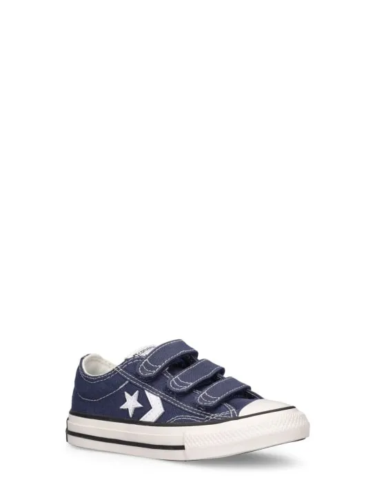 Converse   Cotton canvas strap sneakers 