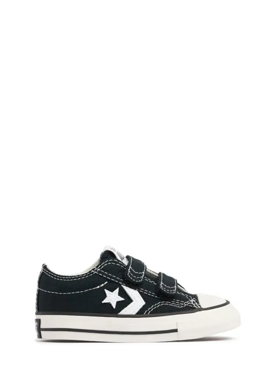 Converse   Cotton canvas strap sneakers 