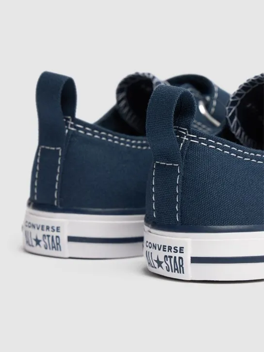 Converse   Cotton canvas strap sneakers 