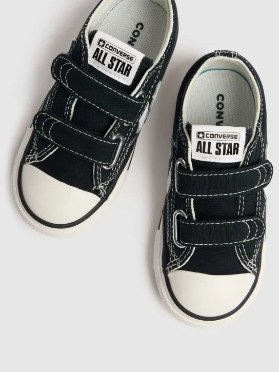 Converse   Cotton canvas strap sneakers 