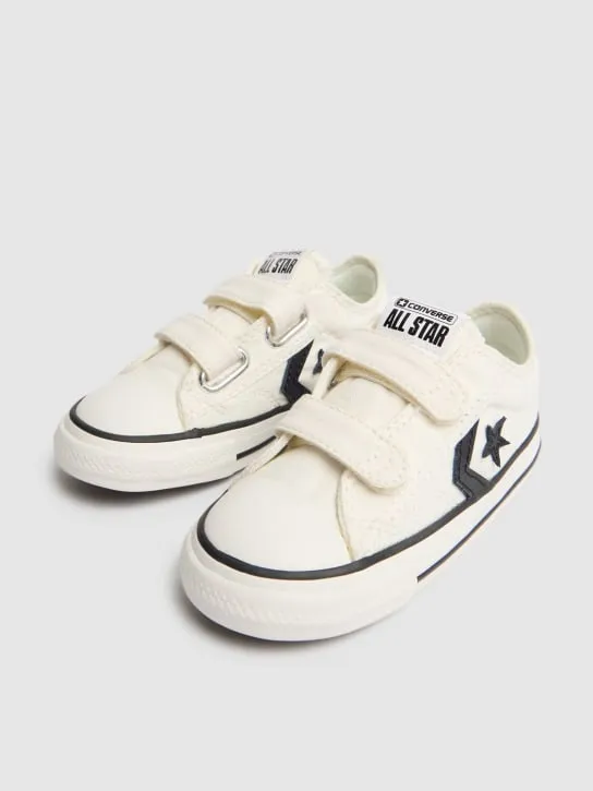 Converse   Cotton canvas strap sneakers 