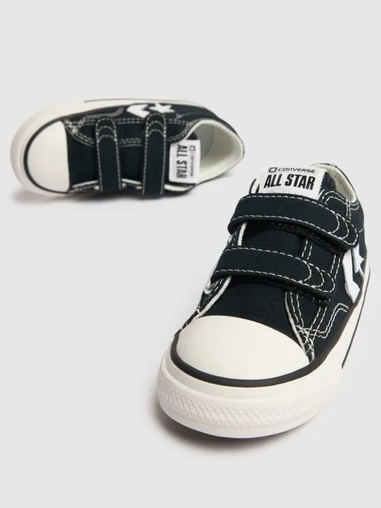 Converse   Cotton canvas strap sneakers 