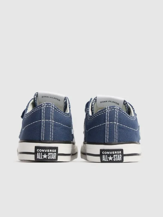 Converse   Cotton canvas strap sneakers 