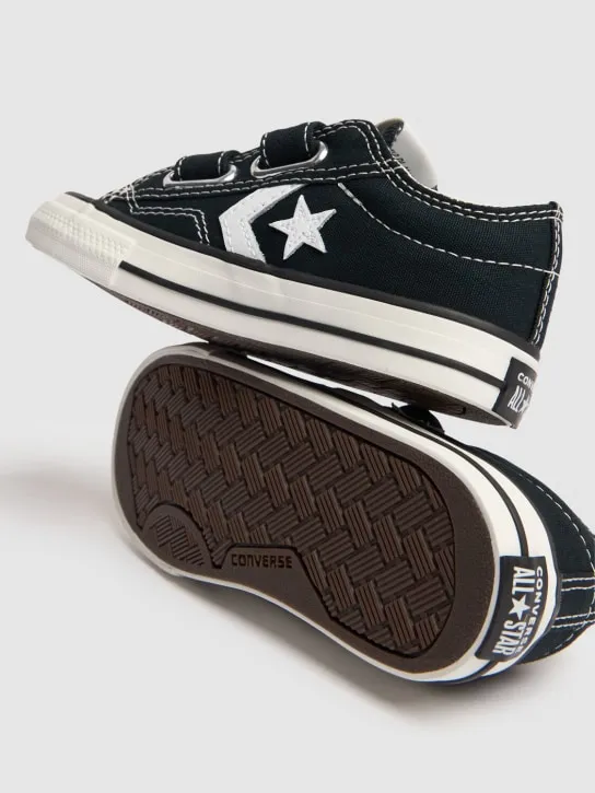 Converse   Cotton canvas strap sneakers 