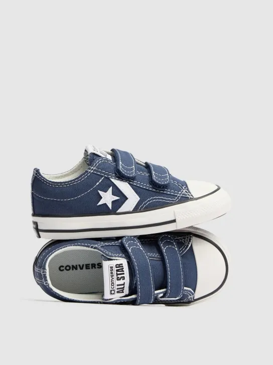 Converse   Cotton canvas strap sneakers 