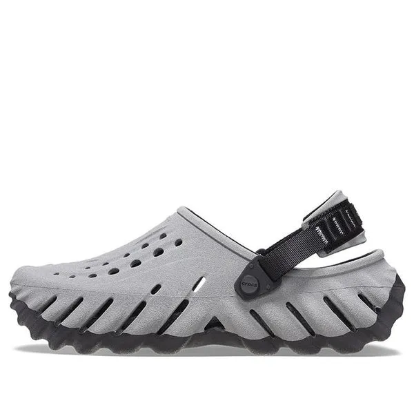 Crocs Echo Clog 'Black Reflective' Sneakers, black