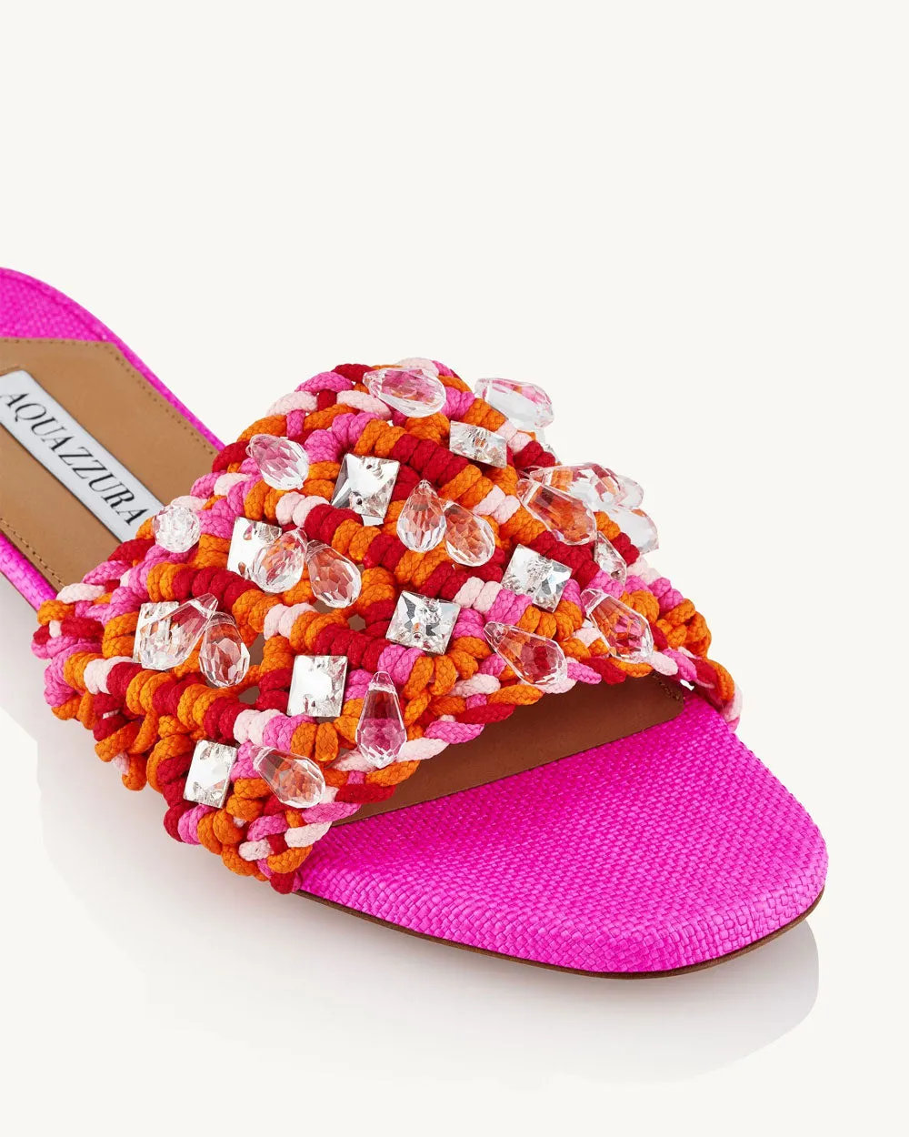 Crystal Cote Flat in Pink and Red