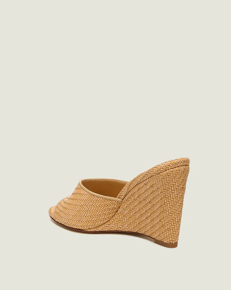 Dali Wedge Sandal - Natural