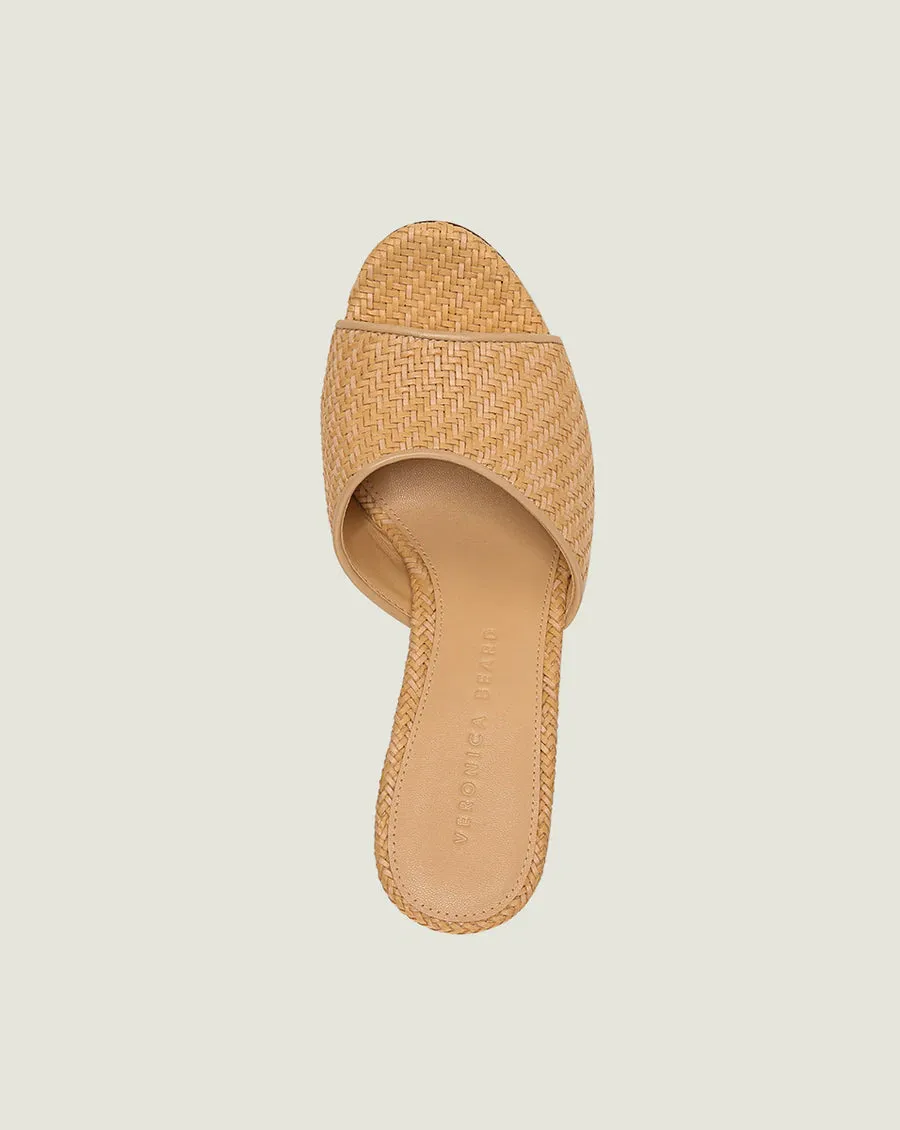 Dali Wedge Sandal - Natural