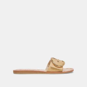 DANNA SANDALS NATURAL RAFFIA