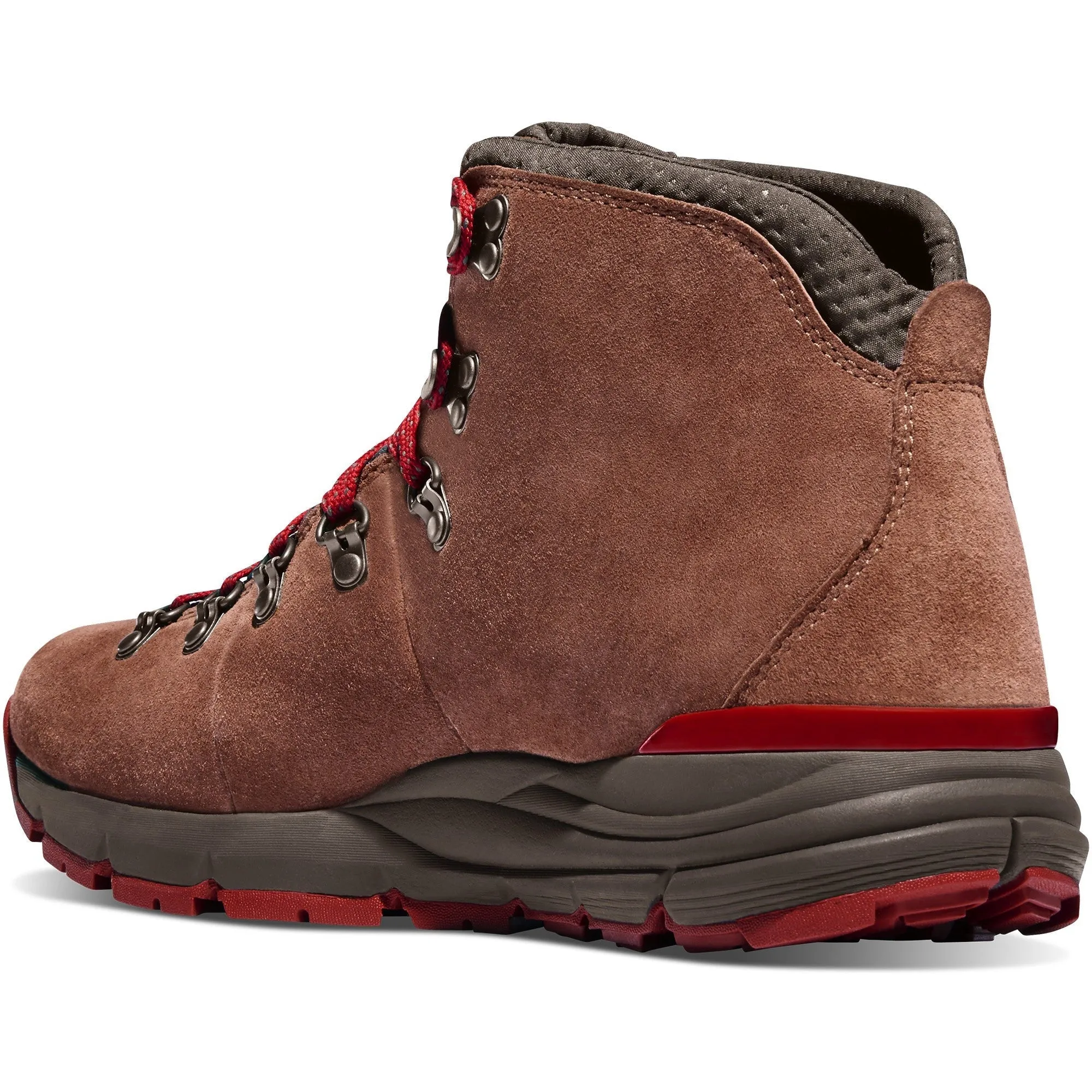 Danner Women's Mountain 600 4.5" WP Hiking Boot - Brown/Red - 62245