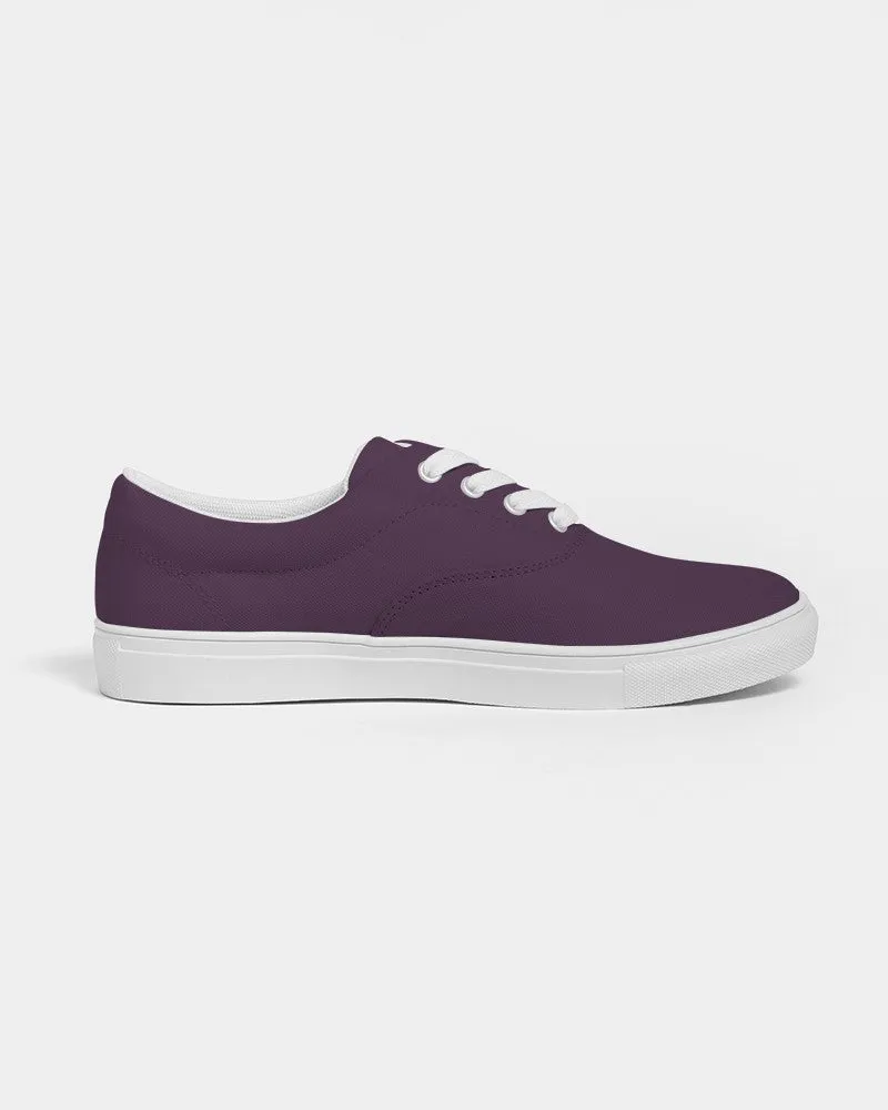 Dark Purple Women's Canvas Sneakers | Women's | Dark Pastel Purple | C30M60Y0K80