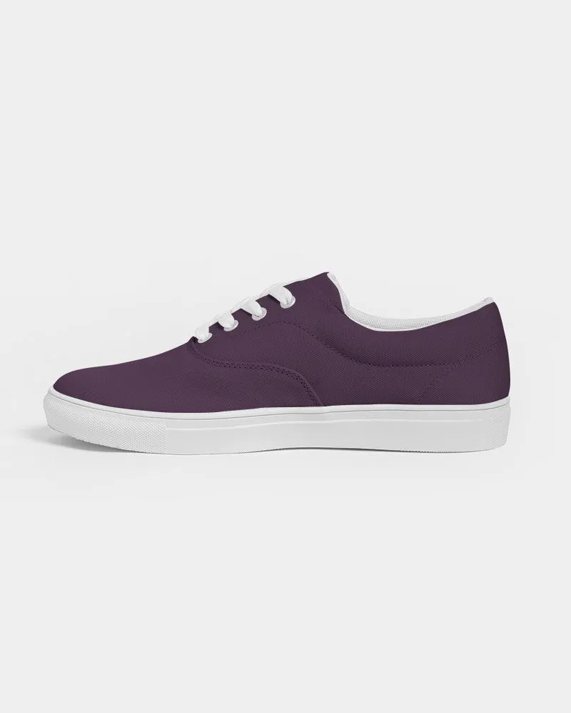 Dark Purple Women's Canvas Sneakers | Women's | Dark Pastel Purple | C30M60Y0K80