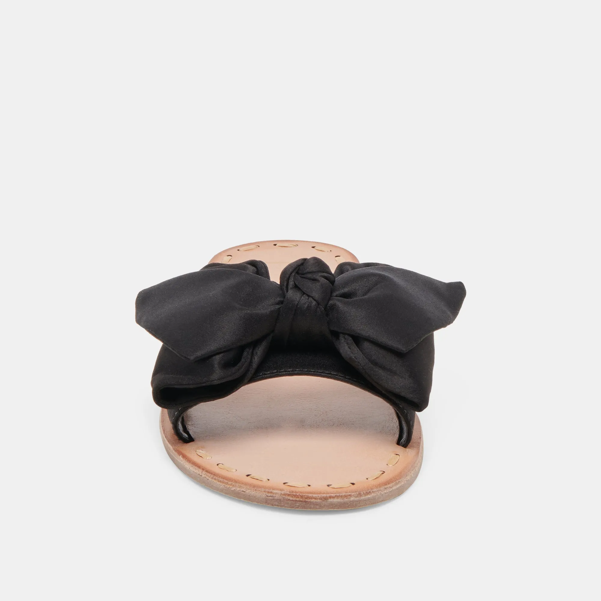 DARSEY SANDALS ONYX SATIN