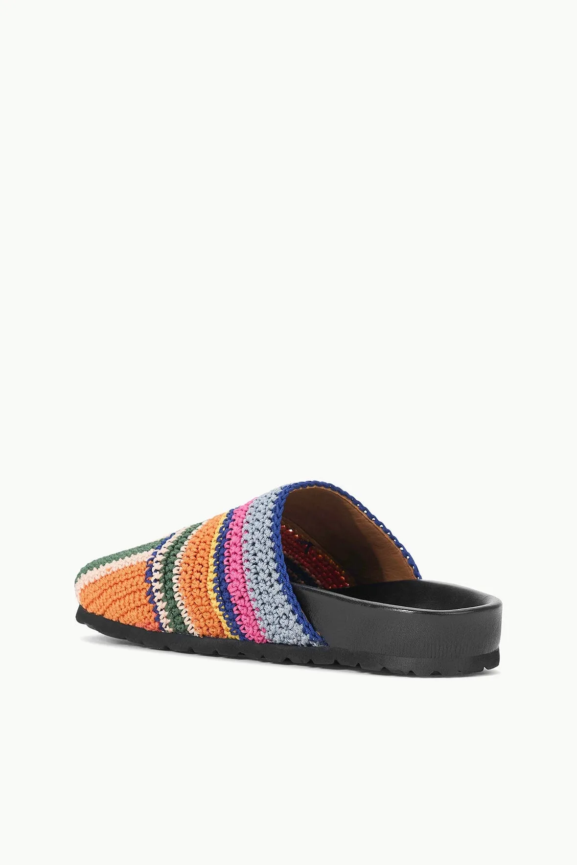 DIA SLIDE | MULTI BAYADERE STRIPE