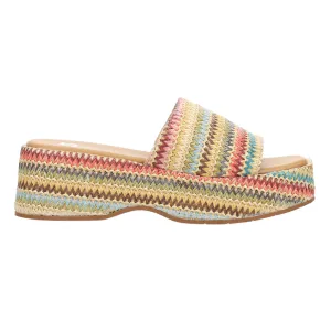 Driftwood Platform Slide Sandals