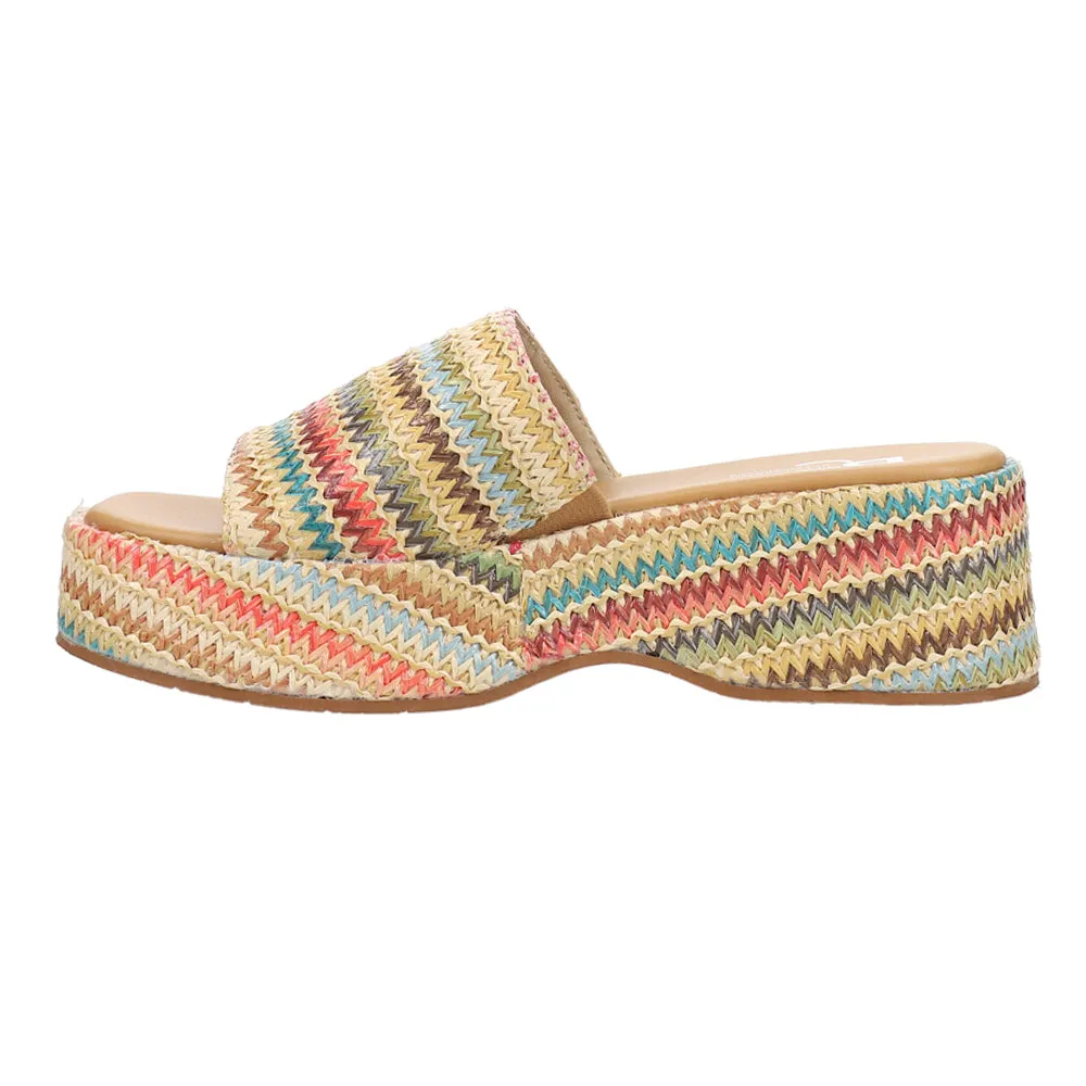 Driftwood Platform Slide Sandals