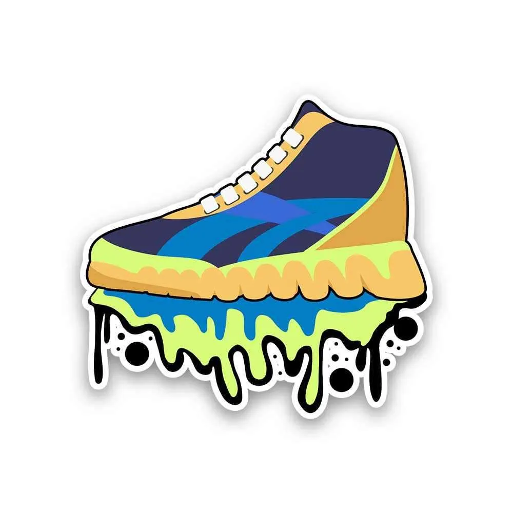 Dripping shoes Reflective Sticker