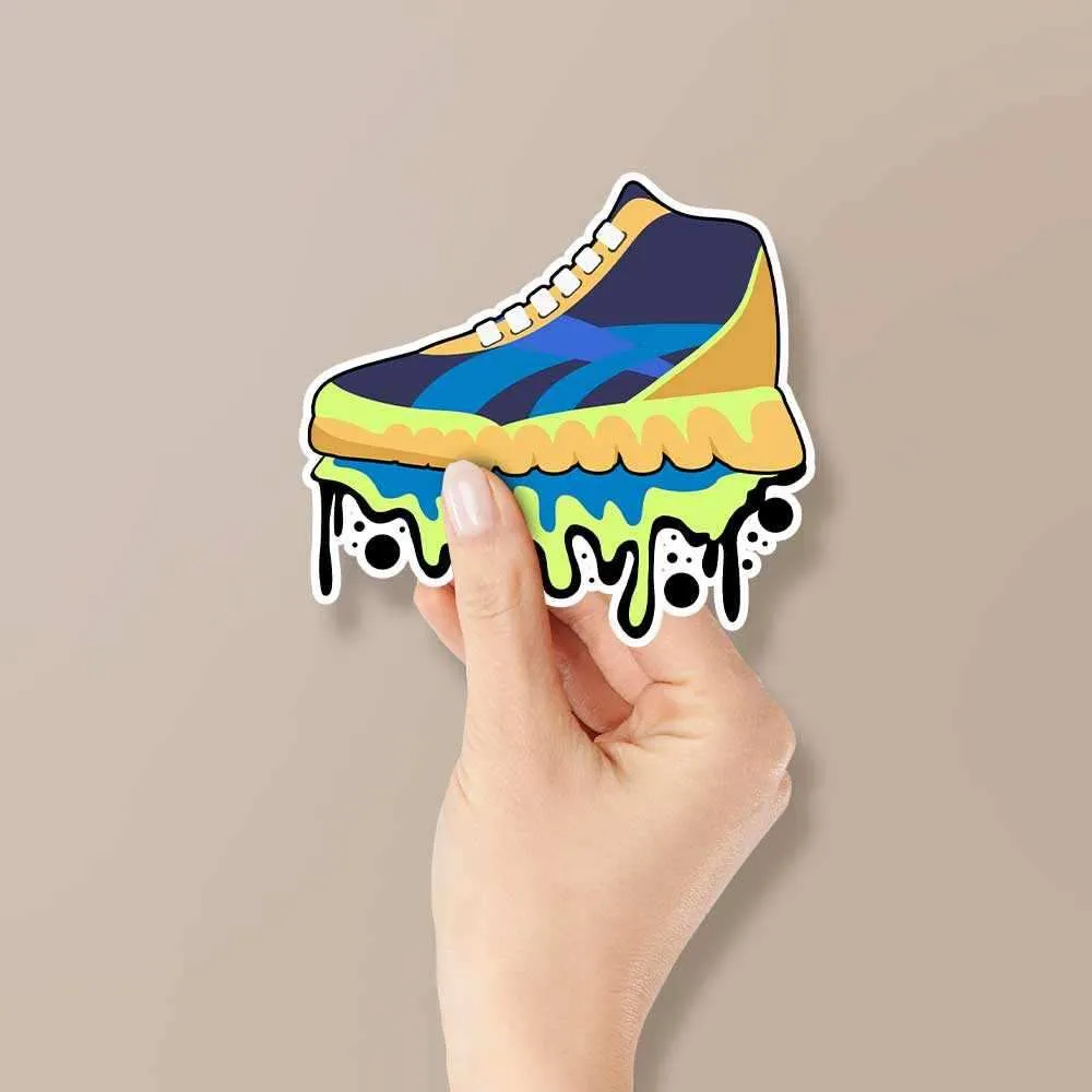 Dripping shoes Reflective Sticker