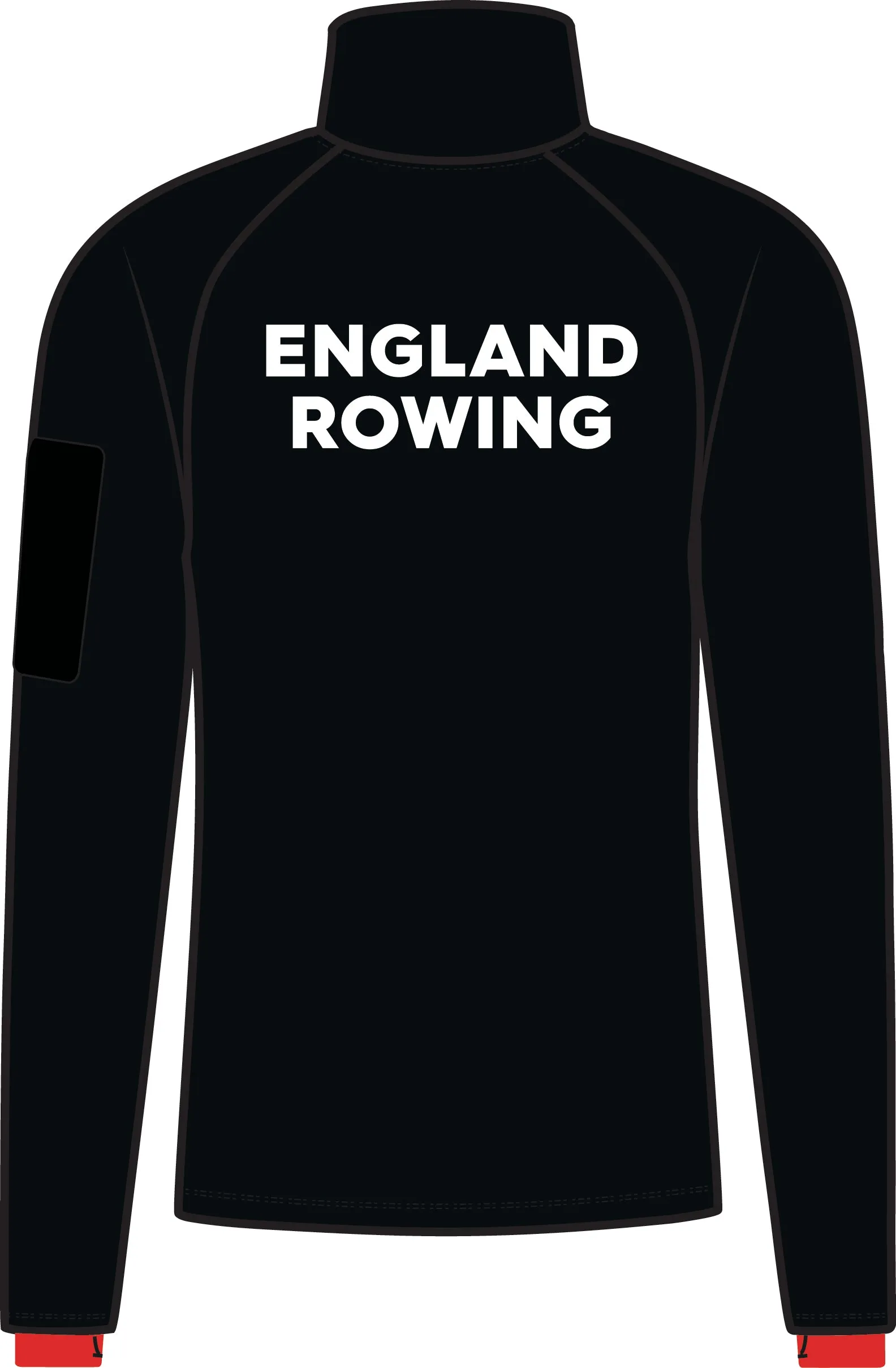 England Beach Sprint Women's 1/4 Zip Water Resistant Top