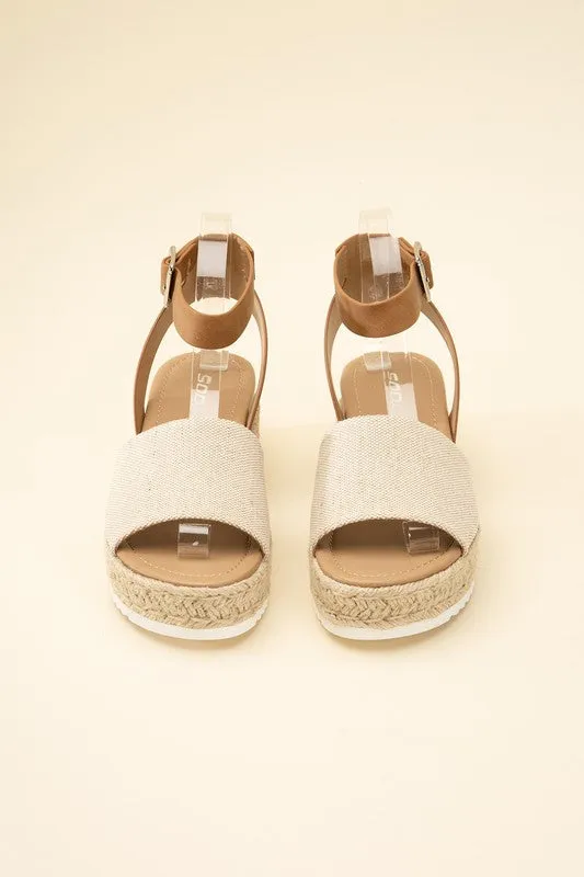 ESPADRILLE ANKLE STRAP SANDALS