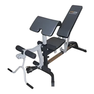 FID Flat Incline Decline Bench Press w/ Leg Extension