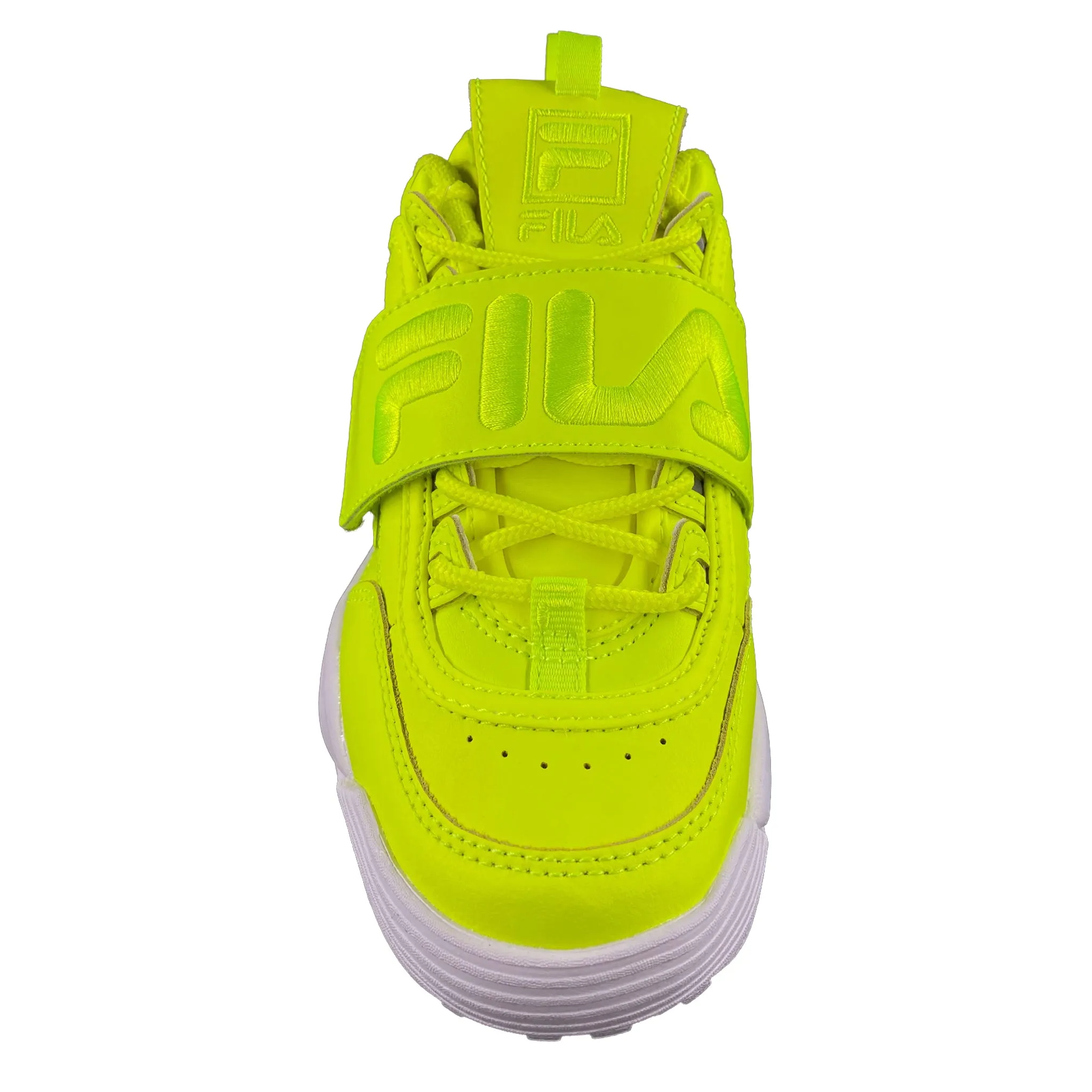 Fila Women's Disruptor II Applique Safety Yellow Casual Shoes