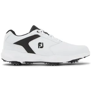 FootJoy eComfort Spiked Shoes - White/Black