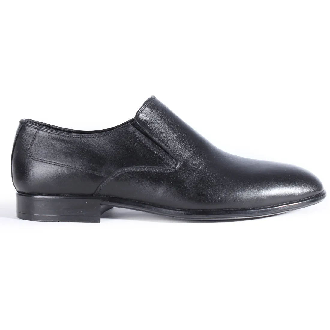 Formal shoes / 100% genuine leather – handmade black -6862