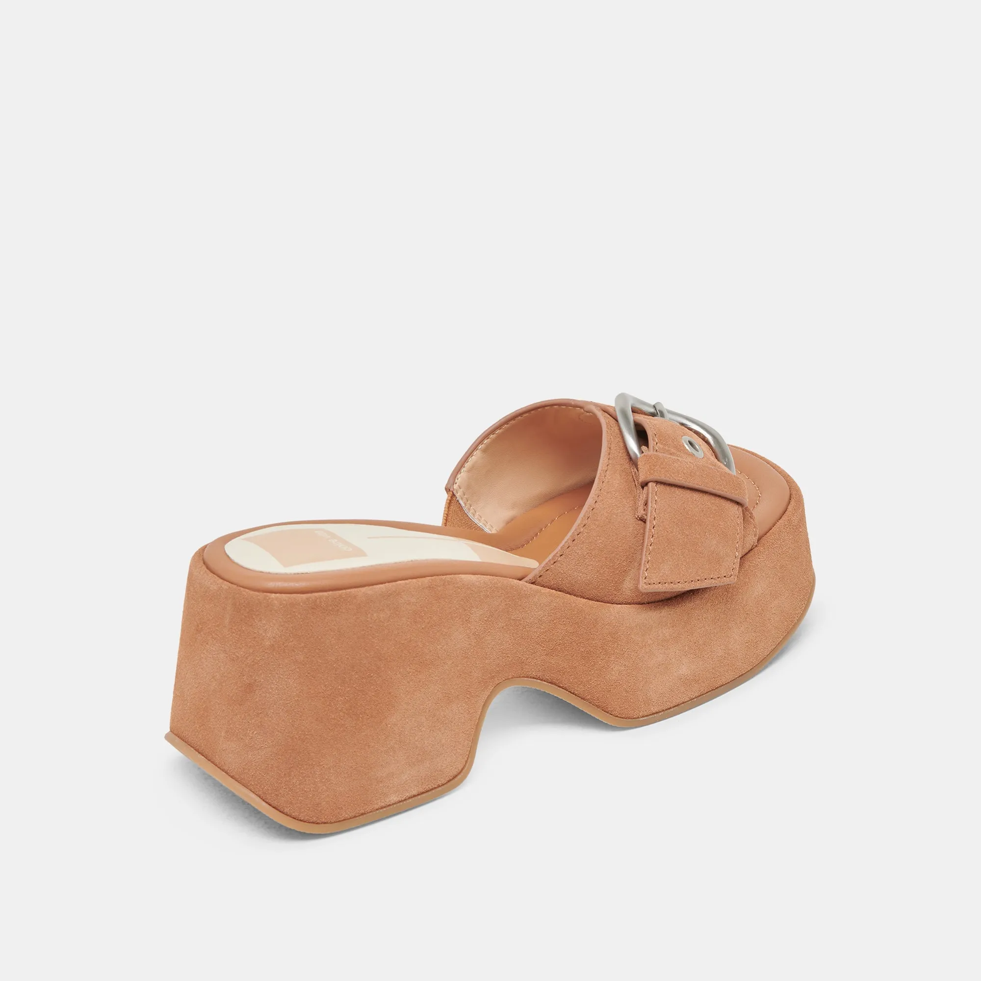 GISEL HEELS SADDLE SUEDE