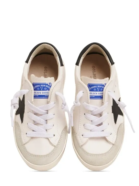 Golden Goose   Super Star canvas lace-up sneakers 