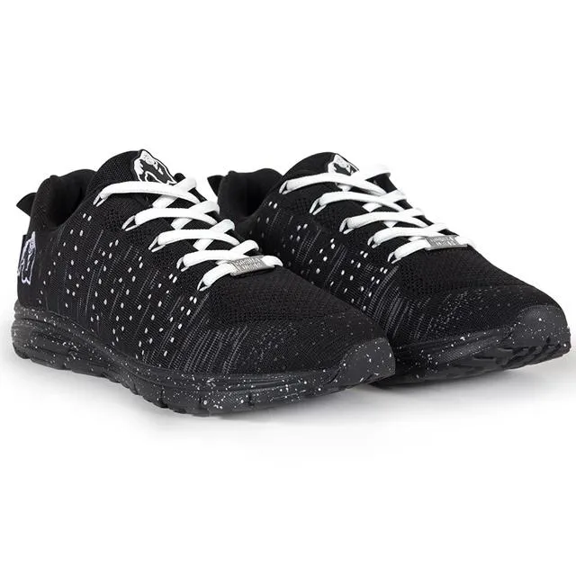 Gorilla Wear Brooklyn Knitted Sneakers - Black-White