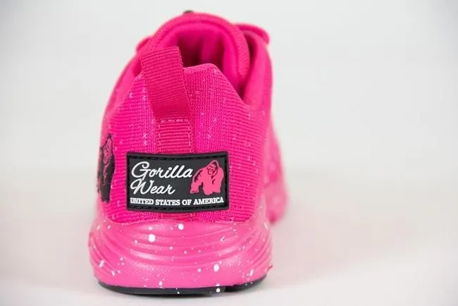 Gorilla Wear Brooklyn Knitted Sneakers - Pink-White