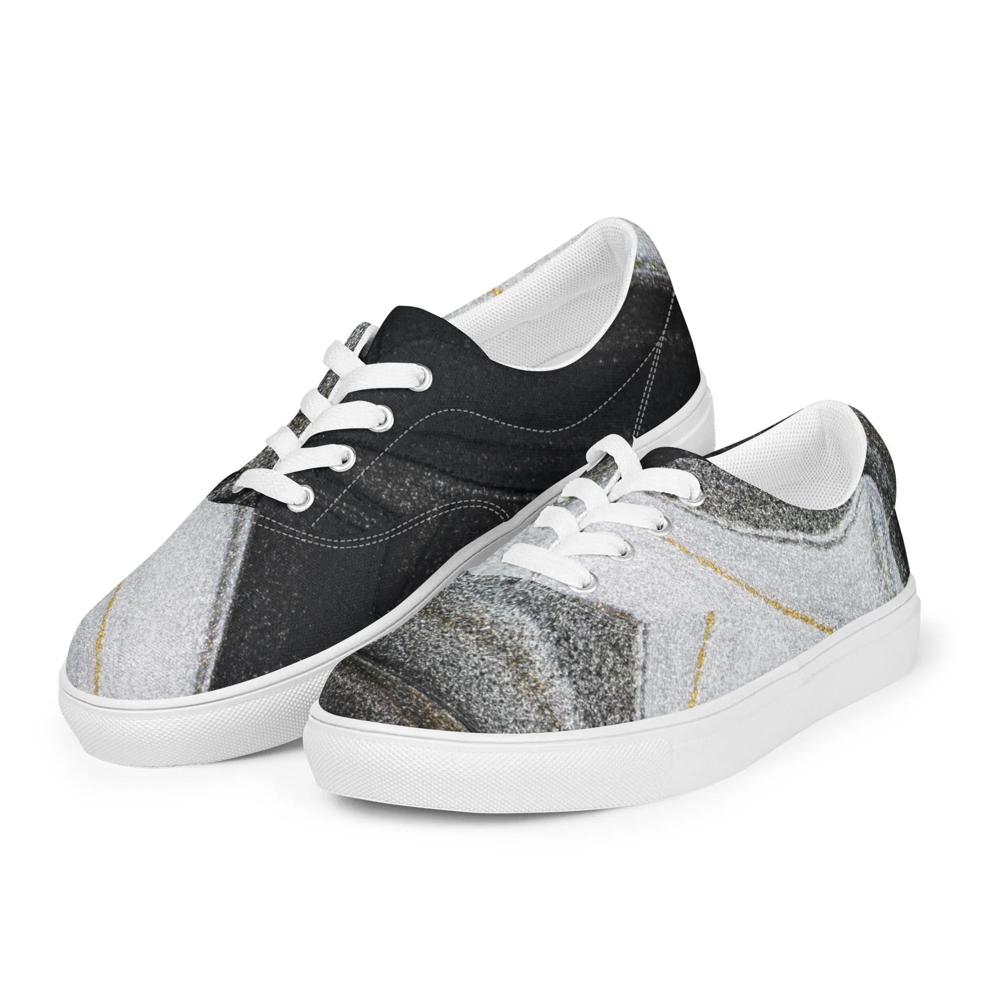 Granite Women’s lace-up canvas shoes