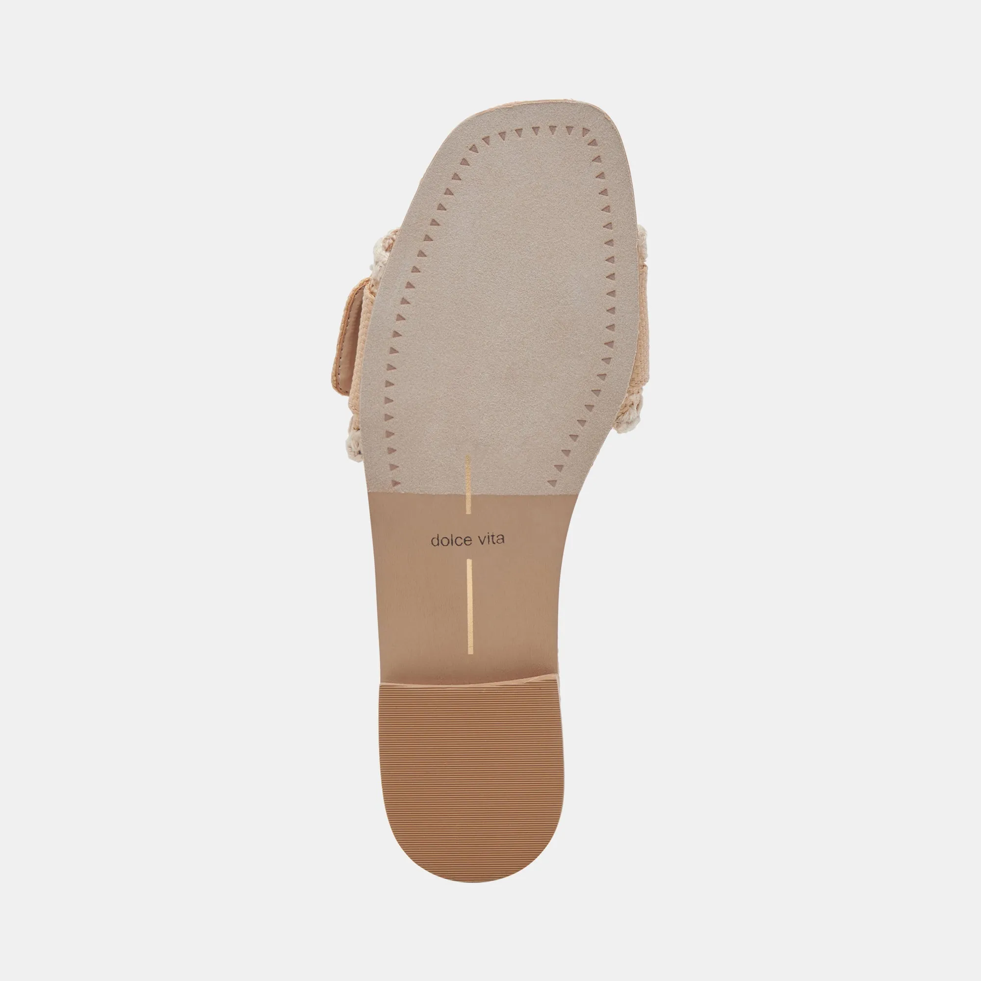 GRECIA SANDALS LT NATURAL RAFFIA - re:vita