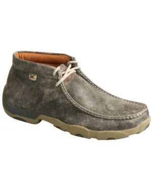 Grey Chukka Driving Moc