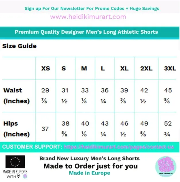 Grey Sunflower Men's Shorts, Floral Sunflower Print Premium Athletic Long Running Basketball Style Shorts For Men- Made in Europe