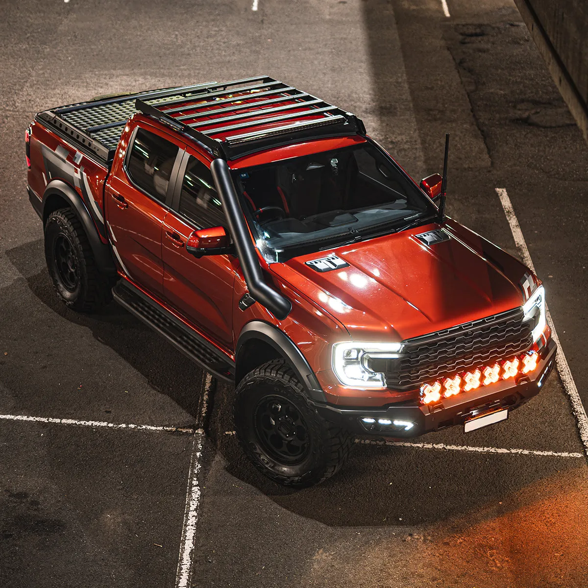 Halo 6-inch LED Pod Lights Kit for Ford Raptor Bronco Ford F150 F250 F350